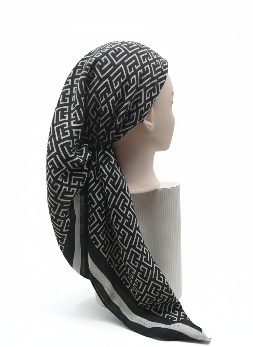 {{ Pre-Tied}} {{ Tichel }}