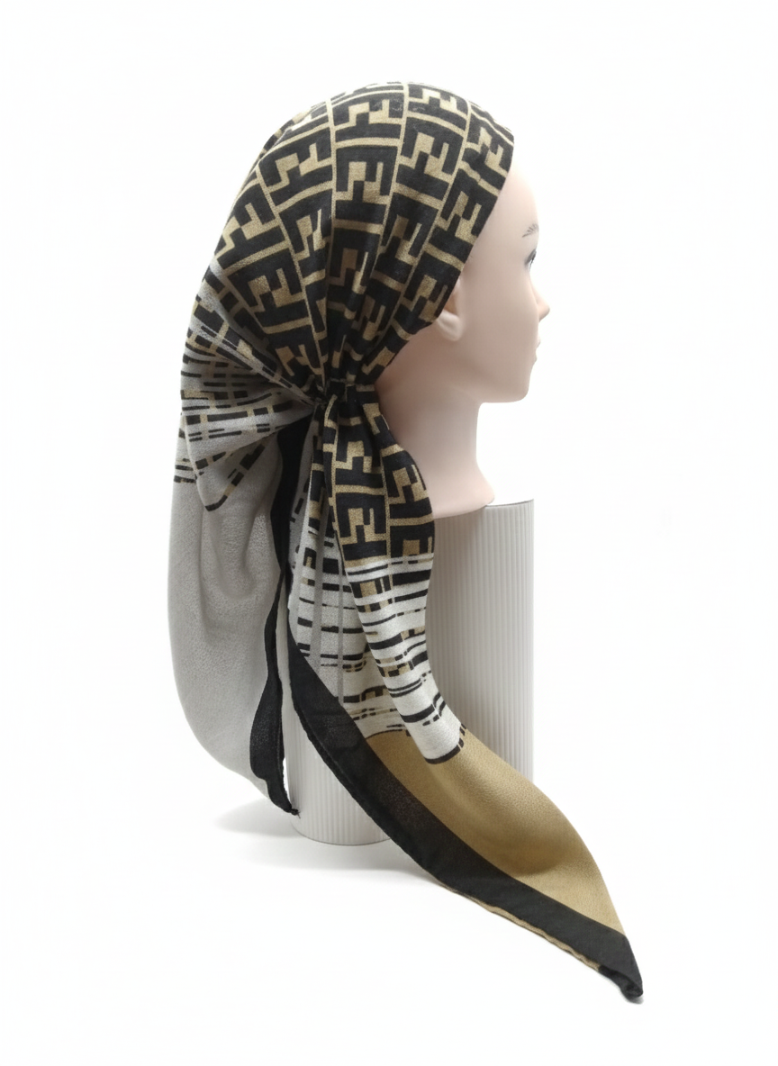 {{ Pre-Tied}} {{ Tichel }}