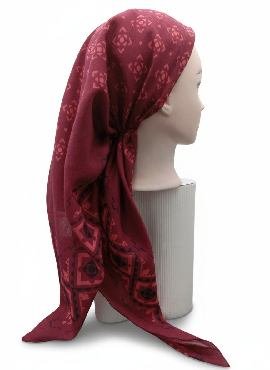 {{ Pre-Tied}} {{ Tichel }}