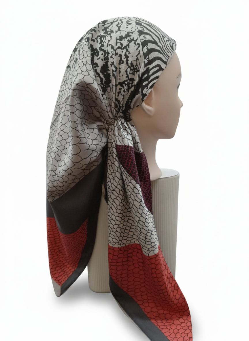 {{ Pre-Tied}} {{ Tichel }}