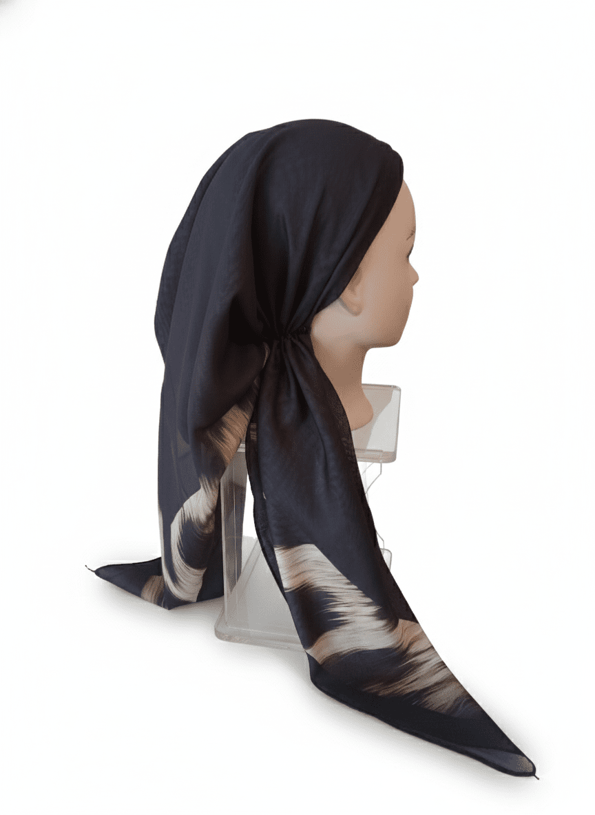 {{ Pre-Tied}} {{ Tichel }}