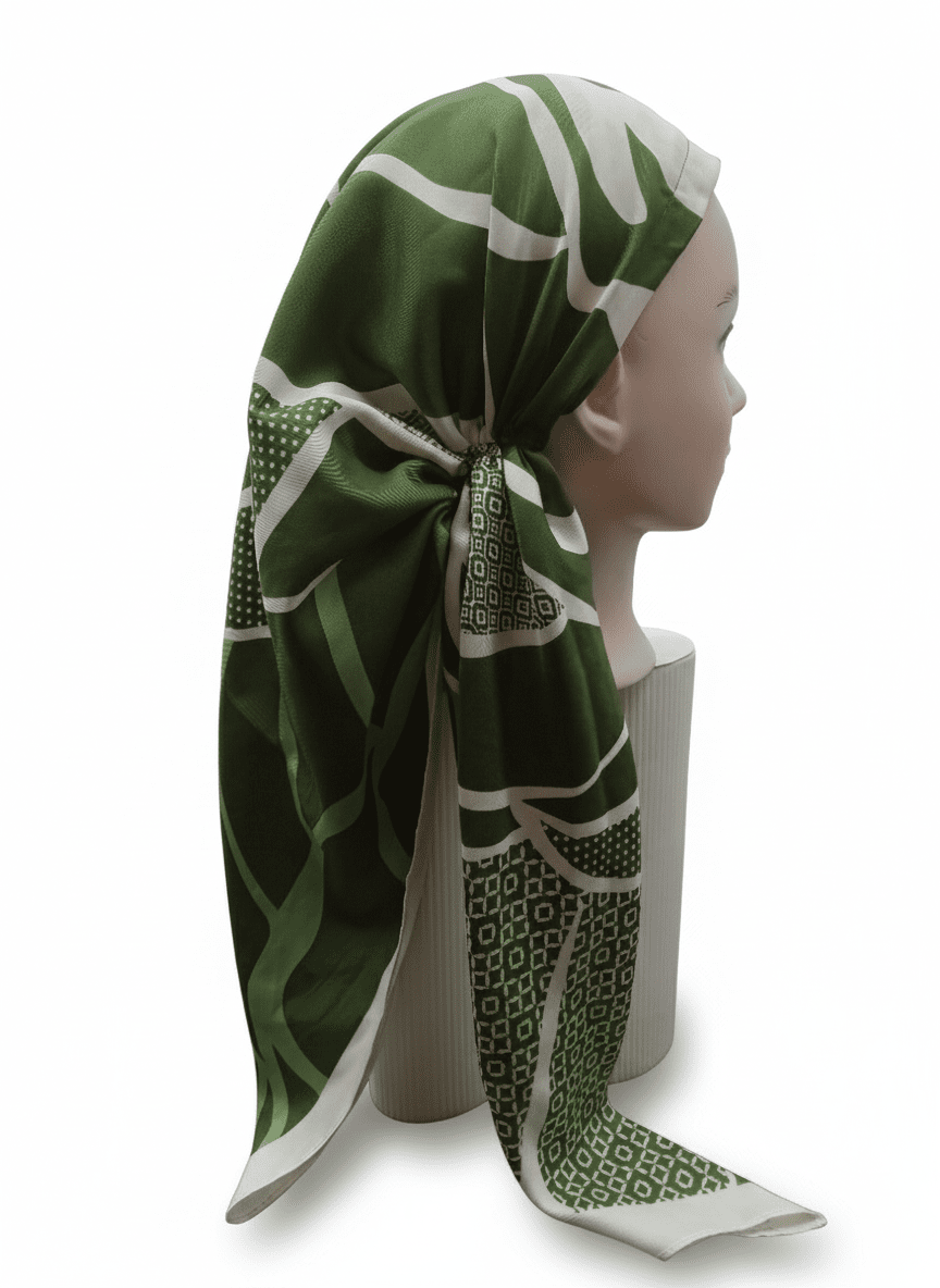 {{ Pre-Tied}} {{ Tichel }}