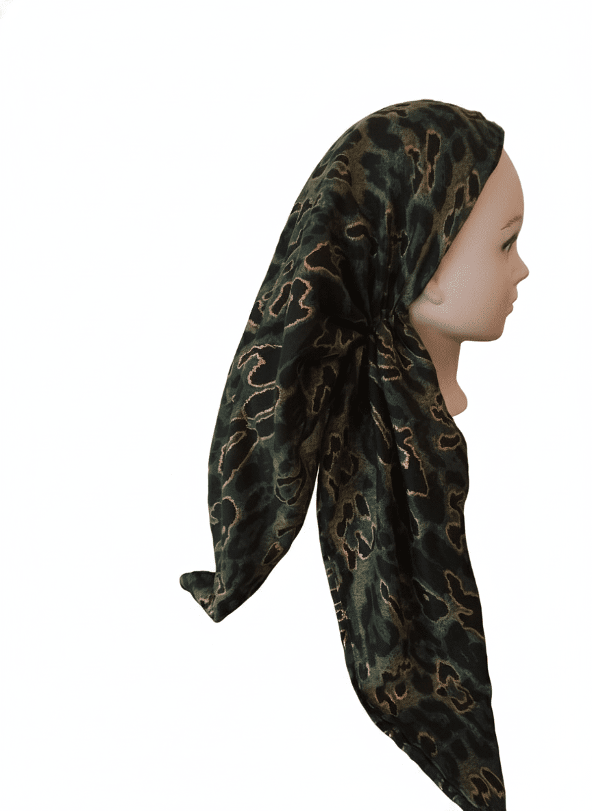 {{ Pre-Tied}} {{ Tichel }}