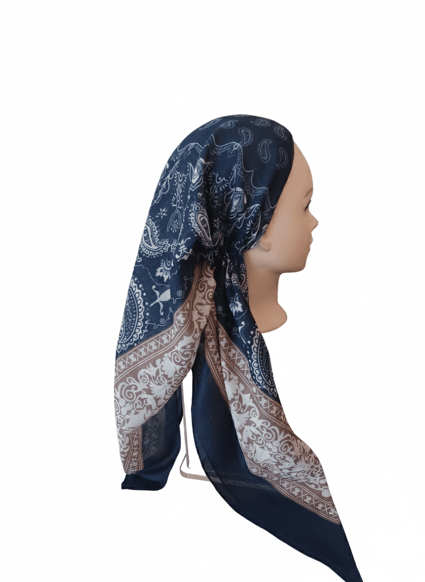 {{ Pre-Tied}} {{ Tichel }}