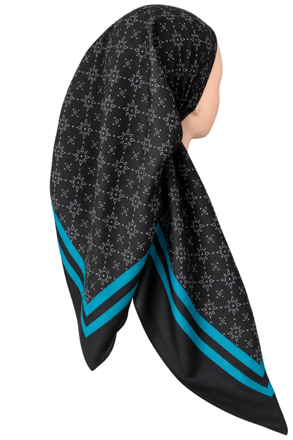 Midnight Compass Pretied Tichel