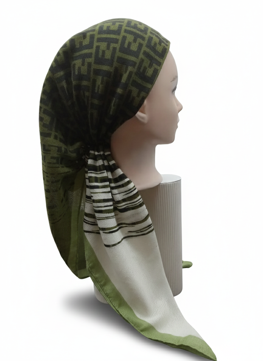 {{ Pre-Tied}} {{ Tichel }}