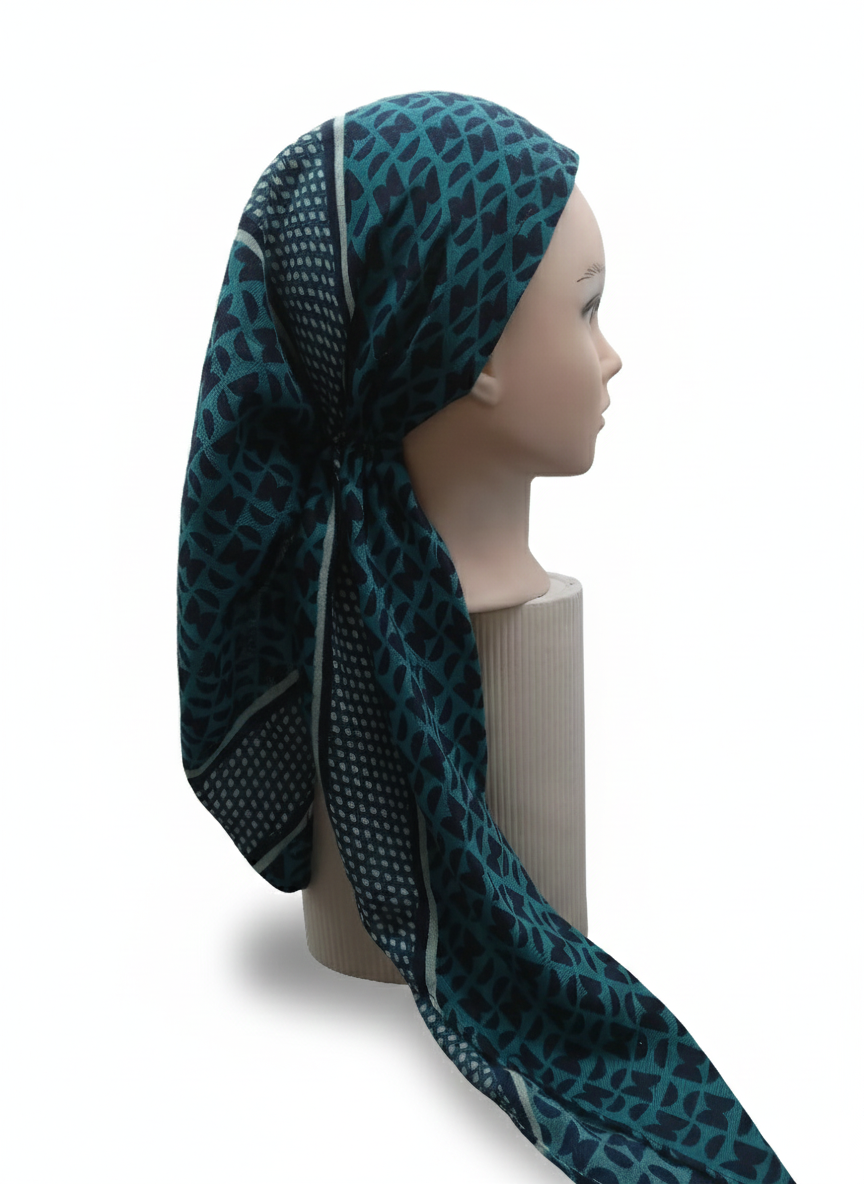 {{ Pre-Tied}} {{ Tichel }}