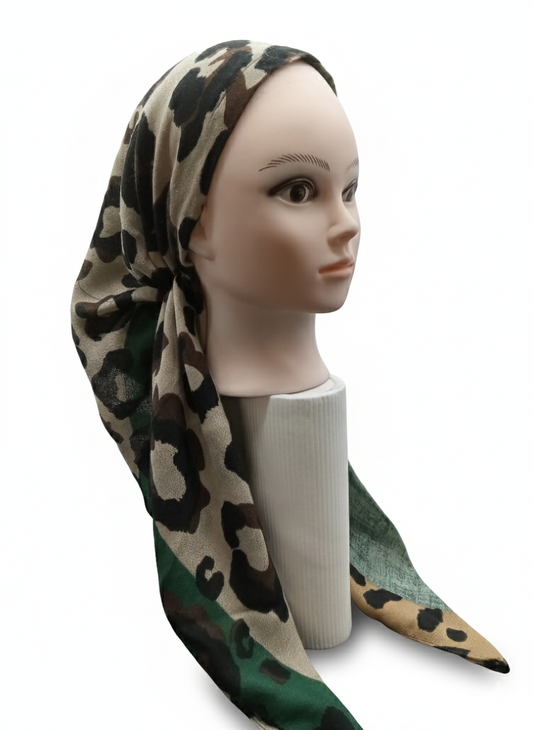 {{ Pre-Tied}} {{ Tichel }}