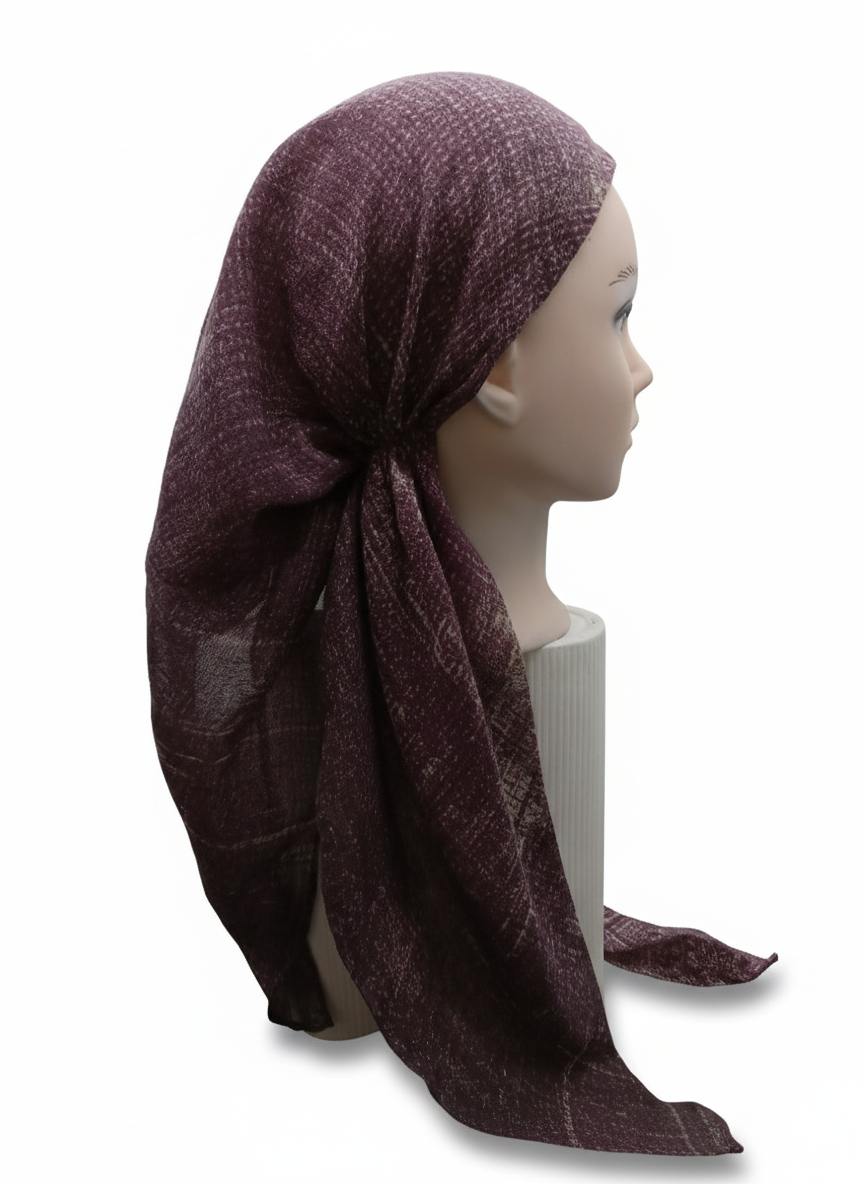 {{ Pre-Tied}} {{ Tichel }}