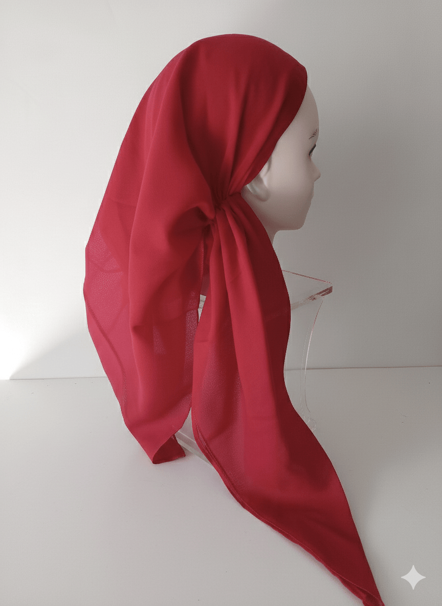 {{ Pre-Tied}} {{ Tichel }}