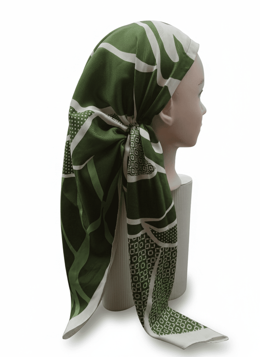 {{ Pre-Tied}} {{ Tichel }}