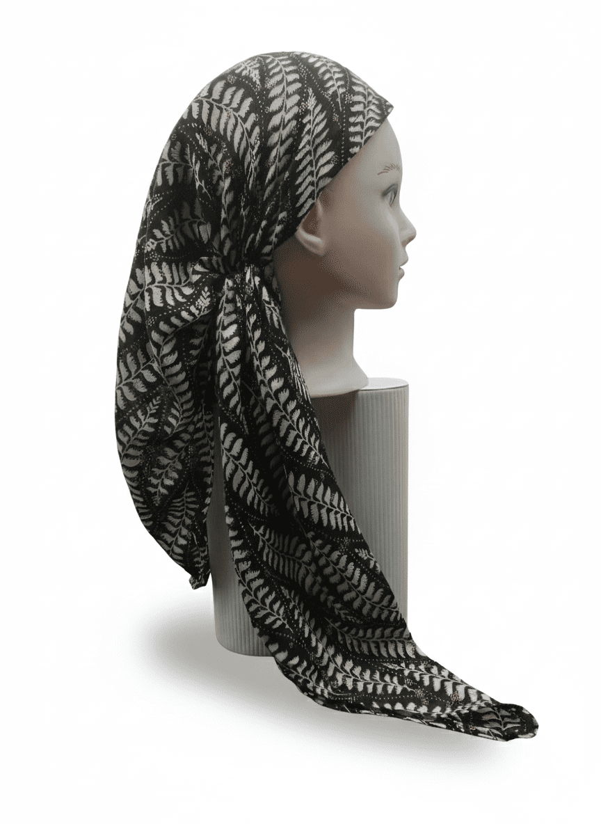 {{ Pre-Tied}} {{ Tichel }}