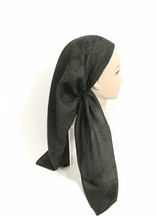 {{ Pre-Tied}} {{ Tichel }}